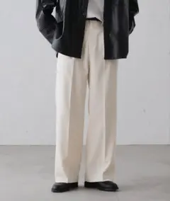 epnok ストレートカラースラックスパンツ