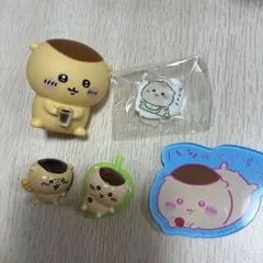 ちいかわベビーアクリルスタンド★バスボール他くりまんじゅうセット