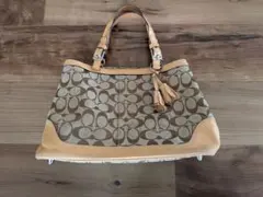 コーチ　シグネチャー　ハンドバッグ