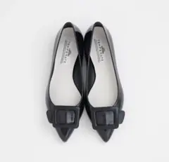 TEMPERATE 金子真貴さんコラボフラットシューズ レイン24.0cm 39