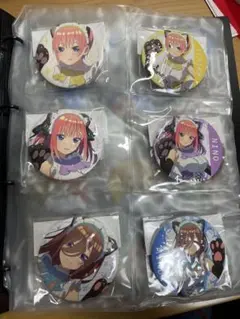 【未開封】五等分の花嫁缶バッジ10個