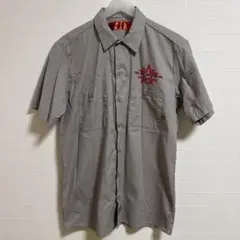 Dickies ディッキーズ　ワークシャツ　半袖　プリントロゴのサムネイル