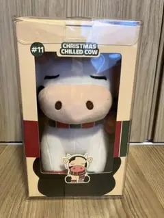lofi girl chrismas cilled cow plush