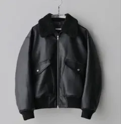 ジャケット・アウター vintage curve stitch leather jacket vintage curve stitch leather jacket - メルカリ