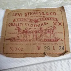 リーバイス 510‐10　93年製 made in USA ホワイト ビンテージ
