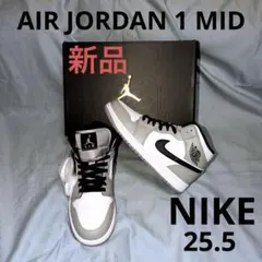 AIR JORDAN 1 MID NIKE 新品 スニーカー シューズ 25.5のサムネイル