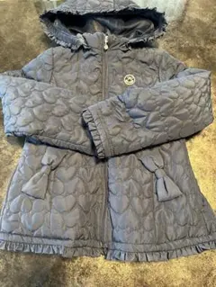 メゾピアノ ネイビー キルティングジャケット 140cm