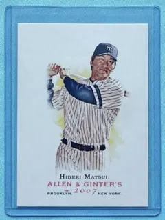 2006 Topps ALLEN GINTER 実使用ジャージ 松井秀喜 - メルカリ