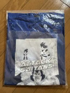ドラゴンボールUT サイヤ人 Tシャツ Mサイズ青