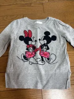 ベビーギャップ ミッキー ミニー 長袖 トップス 90cm