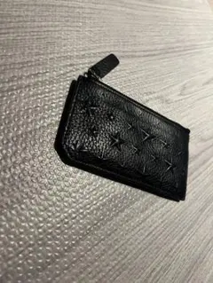 M*o様 「美品」JIMMY CHOO ブラック　スターエンボスレザー　コインケのサムネイル