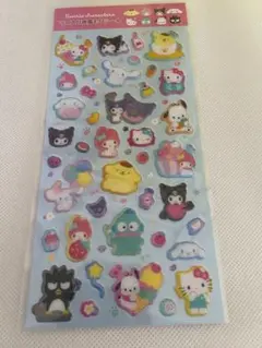 サンリオ　ラメ入り樹脂もりシール