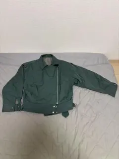 ダブルライダース ジャケット 深緑のサムネイル