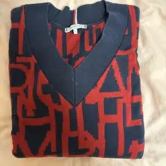 TOMMY HILFIGER Vネックセーター