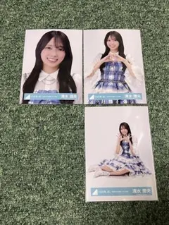 日向坂46 生写真 清水理央 モングル 6回目のひな誕祭 ヨリ スワリ