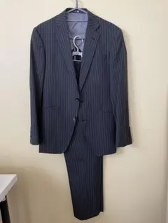 GUABELLO 黒 ストライプ スーツ セット