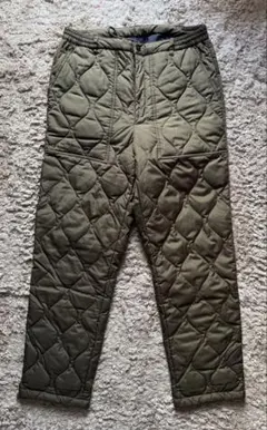 ワークマン】キルト ポケットパンツ LL カーキ ミリタリー 希少 新品