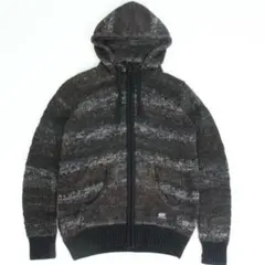 ディーゼル メンズ ジップアップニットフード ニットジャケット