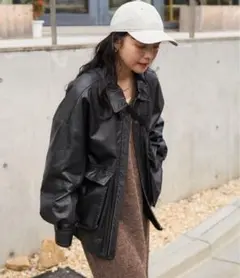 2025年最新】フェイクレザーブルゾン store freak'sの人気