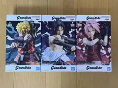 NARUTO Grandista ナルト　サスケ　サクラ　フィギュア　3個セット