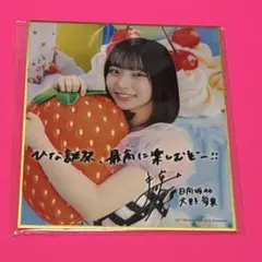 チャレンジくじ ひなコレ 日向坂46 大野愛実 大野愛実 カード リボンキーホルダー B賞 色紙 C賞 ひなコレ 日向坂46 C賞 3,333円 色紙 アイドル