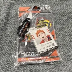 ハイキュー Vリーグコラボ チケットホルダー IDカード 特典 セット