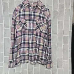 ALRIGHT STILL チェック柄 ウエスタンシャツLサイズ