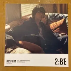 BE:FIRST  2:BE特典ステッカーSOTA