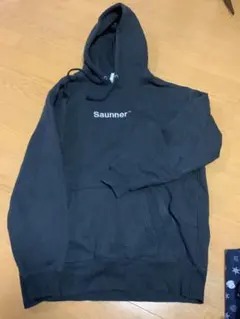 TTNE SAUNNER パーカー　サウナ　サウナー　ブラック　XL