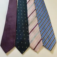 ネクタイ4本セット　美品です。