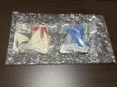 プリキュア 一番くじ F賞シルエットメタルチャーム キュアルージュ、キュアアクア