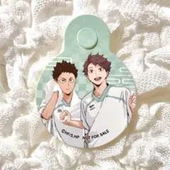 ハイキュー‼︎ 極楽湯 RAKUSPA 特典 ストロータグ 青葉城西 及川 岩泉