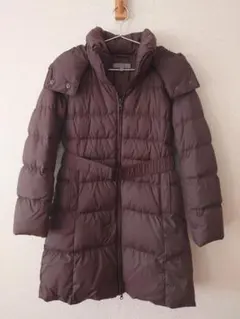 UNIQLO/ユニクロ/ダウンコート/ロング/M/ブラウン