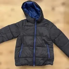 BRANSHES 黒&青　ダウンコート 150