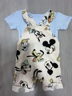 ミッキーマウスロンパース・カバーオールセット