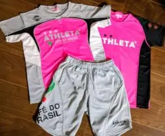 ATHLETA プラクティスシャツ パンツ 上下セット 150のサムネイル