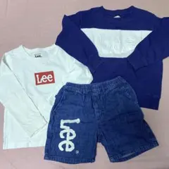 LEE リー　ロンT トレーナー　ショートパンツ　まとめ売り　110cm