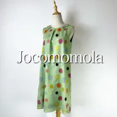 Jocomomola ノースリーブ ドットデザイン ワンピースのサムネイル