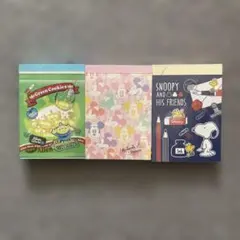 キャラクター メモ用紙セット 3個入り