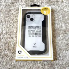 【新品】iFace iPhone 14/13 ケース 手帳ケース ブラック