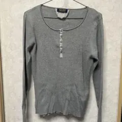 ZARA グレー 長袖トップス　韓国ファッション y2k