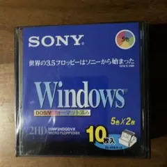 SONY 3.5インチフロッピーディスク MFD-2HD