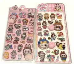 ラブブ おしりシール お尻 ぷくぷく 肉球 ぷっくり 立体 シール帳 シール交換