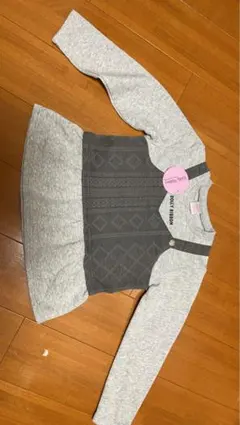 DOLLY RIBBON 薄裏起毛スウェット 130cm