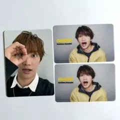 なにわ男子 藤原丈一郎 カード 3枚セット