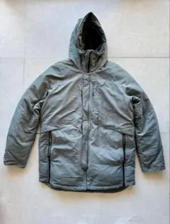 Jordan フード付きダウンジャケット グレー ナイキ NIKE サイズM