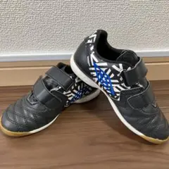 アンブロ　フットサルシューズ　 黒×白　17cm 送料込み