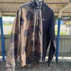 "Nike" flower hoodie