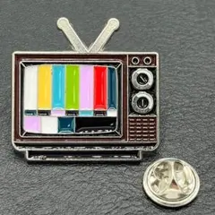 PN112 ラペルピン レトロテレビ ピンバッジ ブローチ ピンブローチ ピンズ