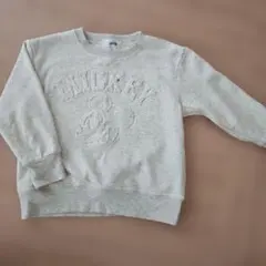 ミッキー裏起毛トレーナー120